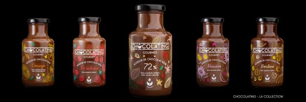 Chocolating Bouteille 270g - sert 7 espresso de chocolat