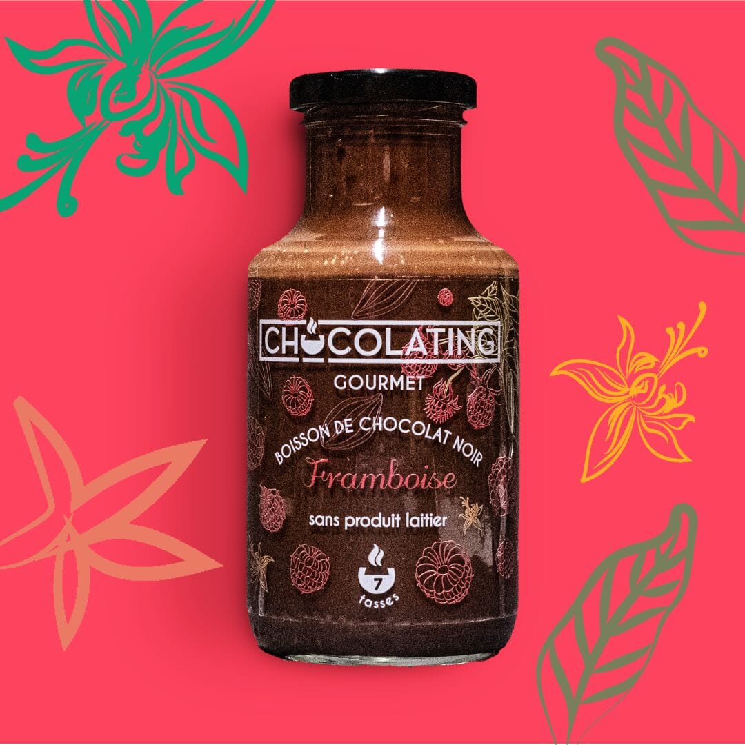 Chocolating Gourmet - Bouteille 270g Boisson Chocolating Framboise